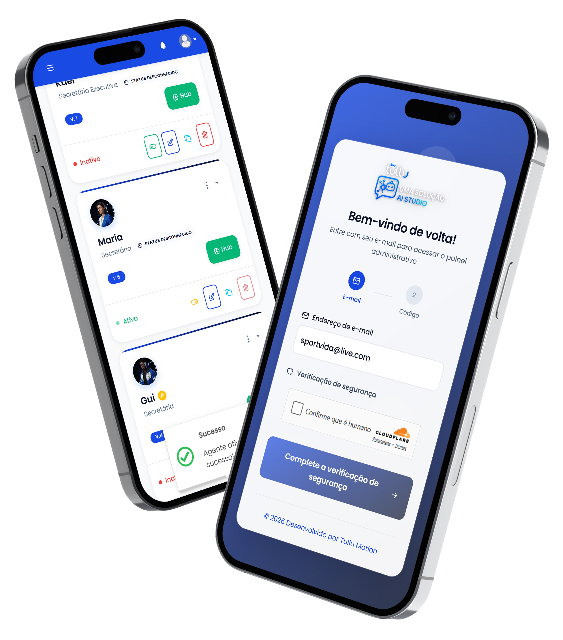 Tullu AI Studio em funcionamento